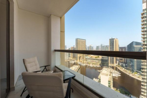 Marco Polo - Chic 1 BR with 2 balconies, Marina Views & Tram
